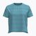 Women's running top Under Armour Velociti blue haze/black/metallic silver