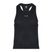Women's running top Under Armour Velociti Singlet black/black/metallic silver