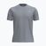 Men's training T-shirt Under Armour Tech Taping mod gray/black/lumos lime