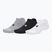 Men's socks Under Armour Performance Cotton NS 3 pack white/steel/steel