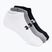 Men's socks Under Armour Performance Cotton NS 3 pack white/steel/steel