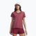 Women's training shirt Under Armour Tech V-Twist claret/ox blood