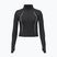 Women's training sweatshirt Under Armour Meridian Contour Full Zip ultimate black/white/ultimate black