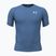 Men's training shirt Under Armour HG Armour Comp aegean blue/white
