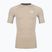 Men's training shirt Under Armour HG Armour Comp timberwolf taupe/white