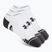 Socks Under Armour Perf Tech NS 3 pack white/white/jet gray