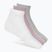 Women's socks Under Armour Vanish 3 Pack mauve pink/titanium/purple echo