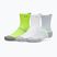 Socks Under Armour Velociti Run Cushion 3 Pack blue fog/white/reflective