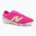 Children's football boots New Balance Furon Team V8 FG pink heat/sea salt/gold metallic