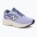 Women's running shoes New Balance Fresh Foam 680's V9 glint blue/fairweather blue/ navy