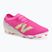 Football boots New Balance Furon Team V8 FG pink heat/sea salt/gold metallic