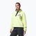 Women's fleece sweatshirt Columbia Helvetia II Cropped Half Snap Fleece citron haze/black/compass blue