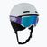 Children's ski helmet Salomon Player Combo + Goggles XV Jr ice flow/ice flow mid blue