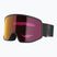 Ski goggles Salomon Sentry Pro Sigma black/sigma poppy red