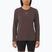 Women's longsleeve Salomon Shakeout Core coffee bean
