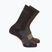 Socks Salomon Evasion Crew 2 pairs dark earth/walnut