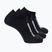 Socks Salomon Everyday Lite Low 3 pairs black/black/black