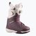 Women's snowboard boots Salomon Kiana Dual Boa W huckleberry/dawn pink/almond milk
