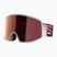 Ski goggles Salomon Sentry Pro Sigma S3 translucent frozen/sigma fire red