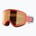 Children's ski goggles Salomon Rio S2 cherry tomato/flash tonic orange