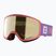 Children's ski goggles Salomon Rio S2 smoke blue/flash gold