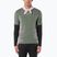 Men's running shirt Salomon Sense Aero GFX Tee SS castor gray/pink frosting