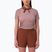 Women's running shirt Salomon Sense Aero GFX Tee SS antler/chocolate fondant