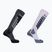 Ski socks Salomon S/Access 2-Pack anthracite/sweet lavender