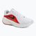 Men's running shoes Nike Downshifter 14 white/summit white/bright crimson/black