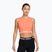 Women's training top Nike Pro Dri-Fit crimson bliss/white