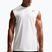 Men's training shirt Nike Dri-FIT Sleeveless Training Top white/black