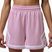 Women's basketball shorts Nike Jordan Sport Diamond 4" iced carmine/iced carmine/white/white