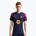 Men's football shirt Nike FC Barcelona Strike Soccer Dri-Fit blackened blue/noble red/mineral yellow
