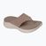 Women's slides SKECHERS Ultra Flex 3.0 Rhythm Waves brown
