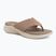 Women's slides SKECHERS Ultra Flex 3.0 Rhythm Waves brown