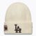 Winter hat New Era Mlb Ws Los Angeles Dodgers light tan/cream/dark auburn