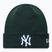 Winter hat New Era League Essential New York Yankees dark green/white