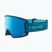 Ski goggles HEAD Contex Pro 5k Race blue/petrol/blue/chrome/orange