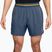 Men's tennis shorts Nike Court Dri-Fit Advantage 6" new slate/laser orange/white
