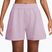 Women's training shorts Nike 24.7 ImpossiblySoft bleached lilac/platinum violet