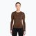 Women's training longsleeve Nike One Fitted cacao wow/white