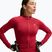 Women's training sweatshirt Nike Pro Seamless tough red/white