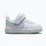 Children's shoes Nike Court Borough Low white/football grey/arctic green