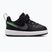 Children's shoes Nike Court Borough Low black/smoke grey/white/illusion green