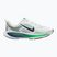 Nike Vomero 18 running shoes white/green spark/midnight navy