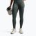 Women's leggings Nike One Seamless Front High-Waisted camo green/white