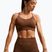 Women's sports bra Nike Pro Seamless Light Support Sports Bra cacao wow