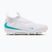 Children's football boots Nike Phantom 6 High Academy Jr FG/MG white/white/dusty cactus