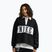 Women's sweatshirt Nike Studio Fleece Medium Weight total black/sail/sail