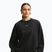 Women's sweatshirt Nike Studio Fleece Medium Weight total black/sail